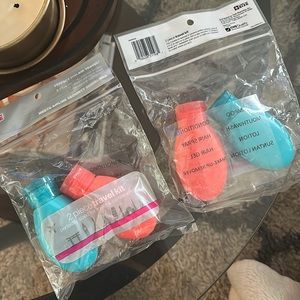 (FREE W ANY PURCHASE) 4pc Travel Bottle Set